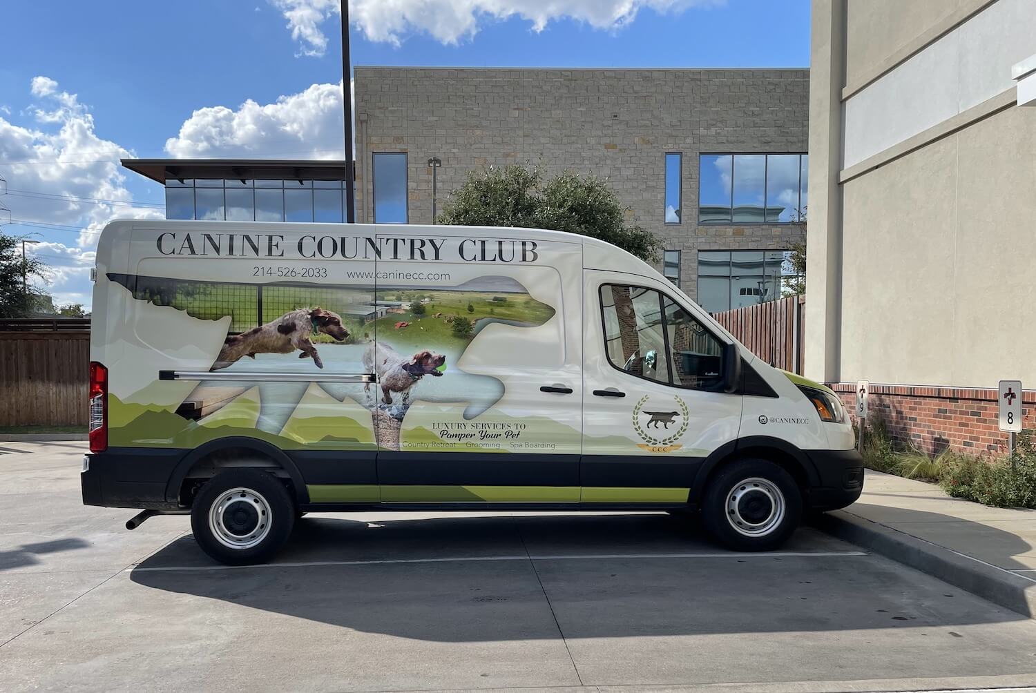 Canine Country Club Transportation Ranch Retreat